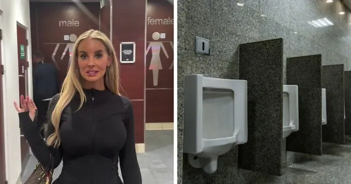 Trans Woman Stirs The Pot By Going Into The Men's Bathroom And People Have A Lot To Say