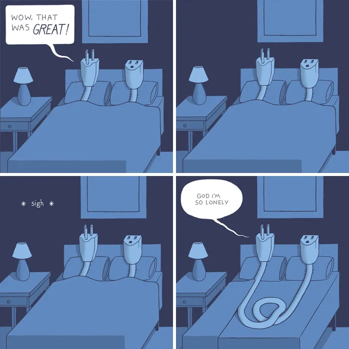 28 Weirdly Wonderful Comics By This Artist Where The Punchline Is Never Quite What You Expect