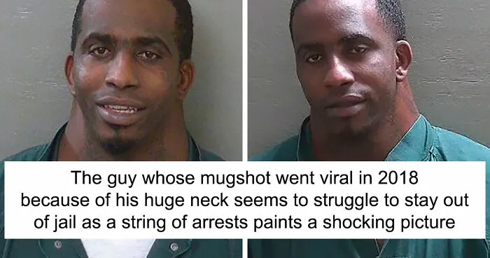 What ‘Wide Neck Guy’ Looks Like Today, Eight Years After His Viral Mugshot