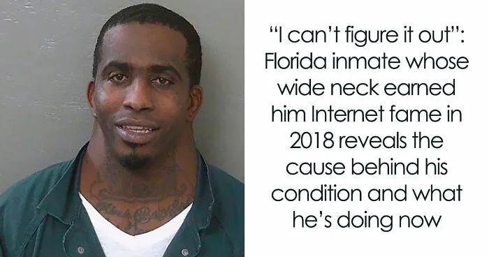 What ‘Wide Neck Guy’ Looks Like Today, Eight Years After His Viral Mugshot