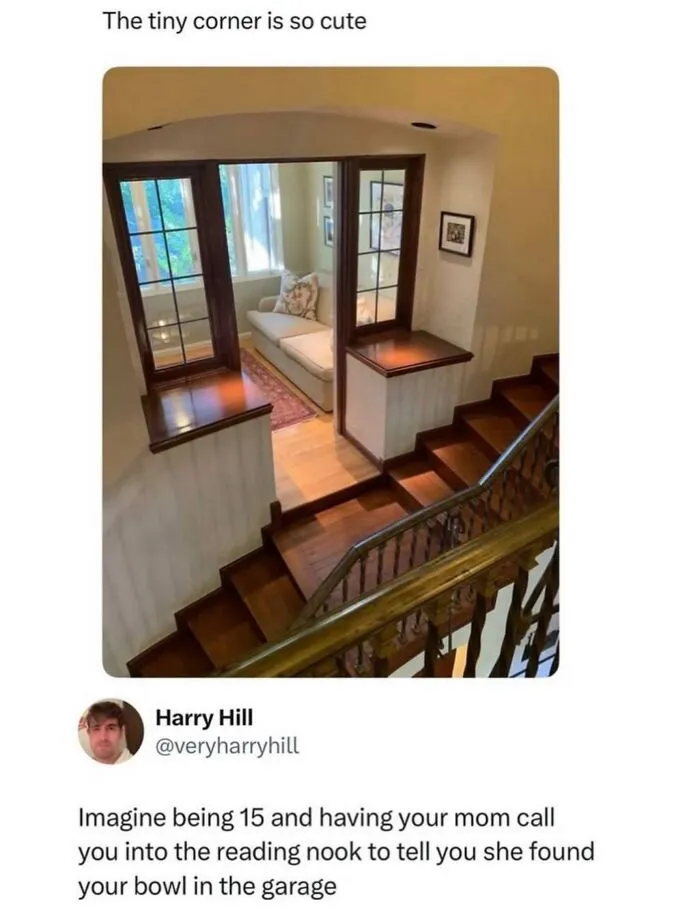 Cozy reading nook corner in a cozy house with wild-memes-thehomie