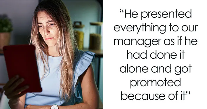 Man Takes Credit For Colleague’s Work And Gets Promoted, Then The Receipts Come Out