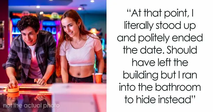 Woman Has To Hide In The Bathroom On The First Date After Guy Keeps Getting Worse And Worse