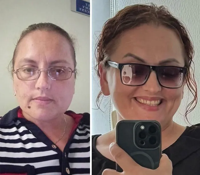 2022 - First Photo, 2026 - Second, In 2024 I Got Divorced