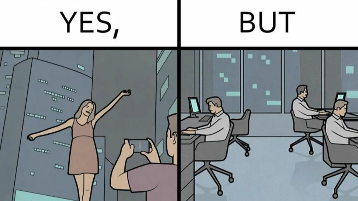 26 New Pics From “Yes, But” That Perfectly Capture Expectation Vs. Reality