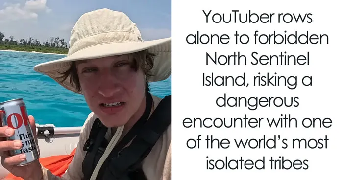 Guy Ventures Toward The World’s Most Isolated Tribe With A Gift, Ignores India’s Strict Ban On The Island