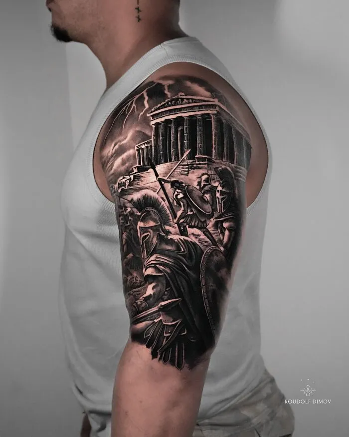 When Gods And Warriors Share A Sleeve