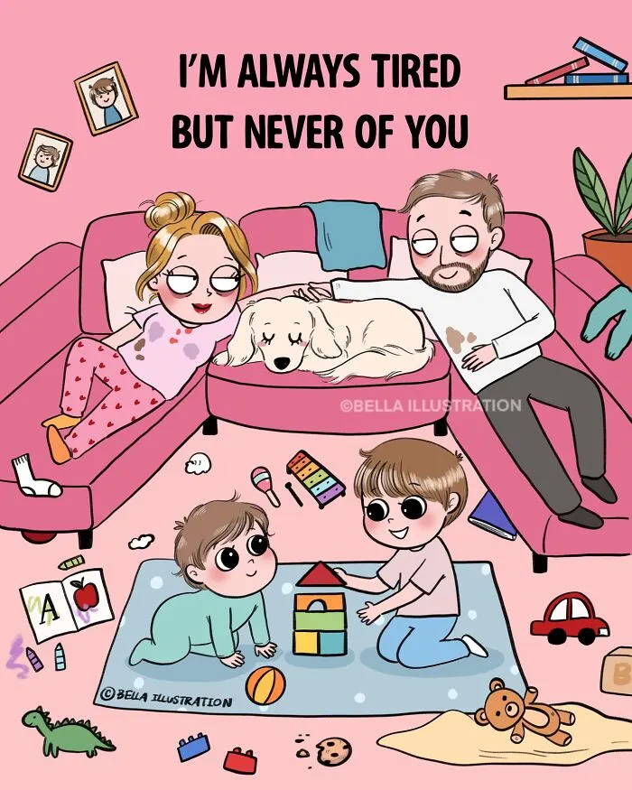 30 Humorous Comics By Bella Maris That You Might Find Very Relatable If You’re A Parent (New Pics)