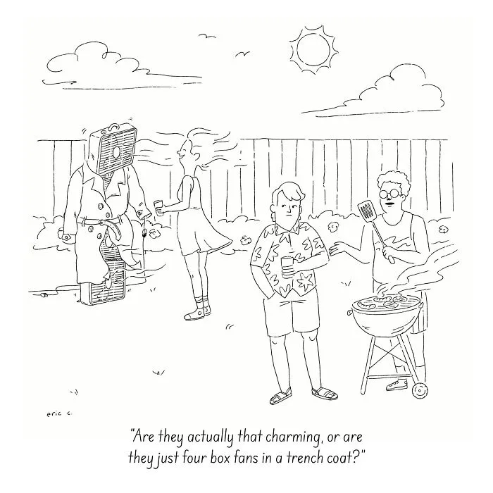From Everyday Awkwardness To Absurdity: 27 Comics By New Yorker Cartoonist Eric Clausen