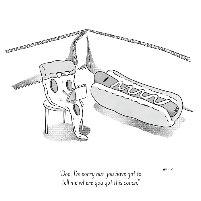 From Everyday Awkwardness To Absurdity: 27 Comics By New Yorker Cartoonist Eric Clausen