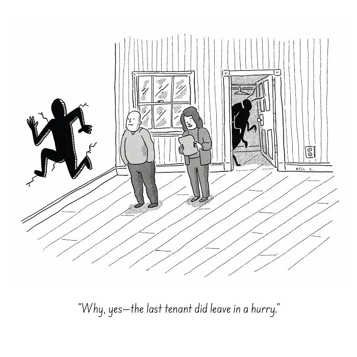 From Everyday Awkwardness To Absurdity: 27 Comics By New Yorker Cartoonist Eric Clausen