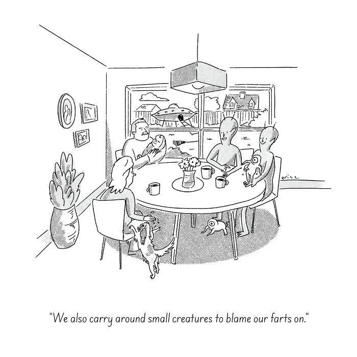 40 Clever Cartoons By Eric C. That Find Humor In Life’s Everyday Absurdities