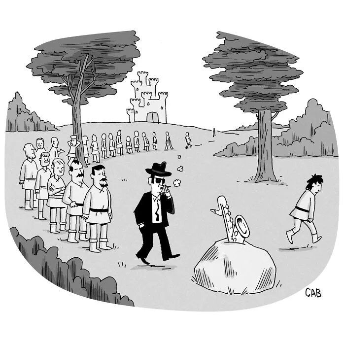 If You Like An Absurd Sense Of Humor, You Might Like These 72 Cartoons By Mat Barton (New Pics)