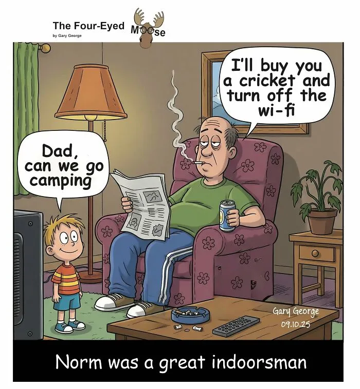 This Cartoonist Finds The Funny In The Most Unexpected Places, And Here Are 30 Of His Best Comics