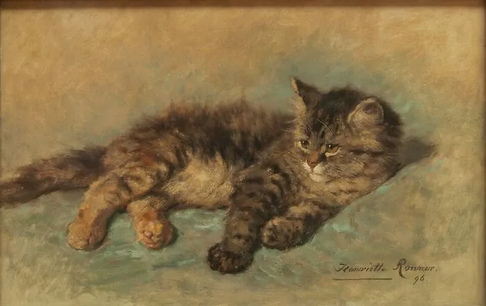40 Vintage Paintings By This Artist That Prove Cats Have Always Had A Talent For Getting Into Trouble