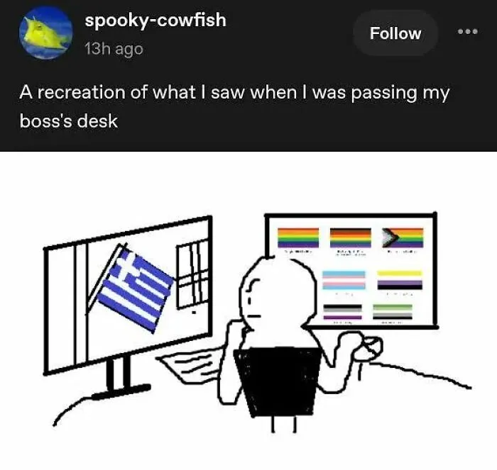 Boss's Flag Dilemma