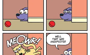 I Illustrate The Hilarious Reality Of A Rescue Dog And A Cat Living Together (25 New Comics)