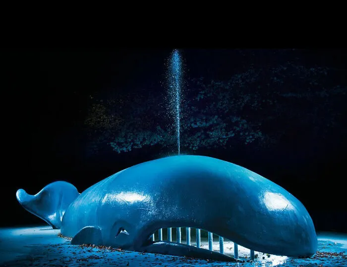 Japan's Vanishing Playground Sculptures Come Alive At Night By Fujio Kito (30 Pics)