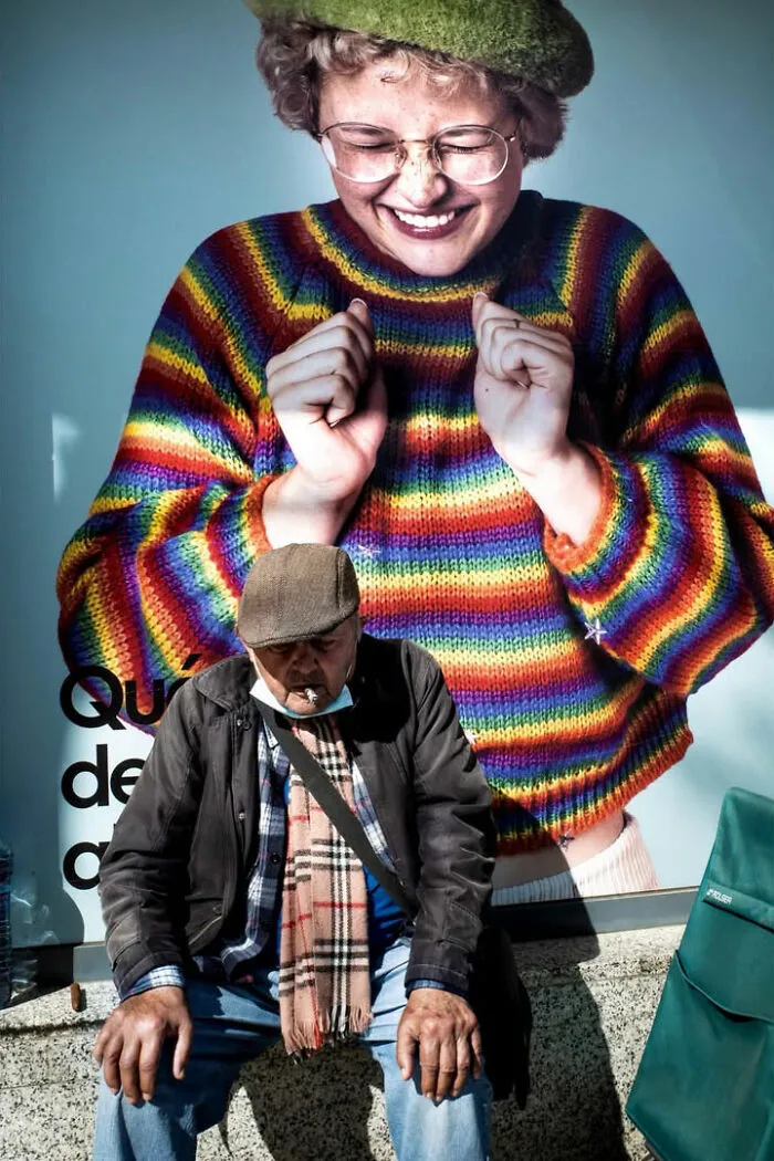 This Street Photographer Turns Shadows And Split-Second Coincidences Into Clever Images (32 Pics)
