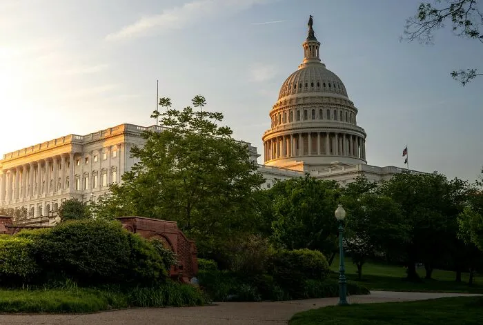 The US Capitol Building in Washington DC, a symbol often associated with political scandals