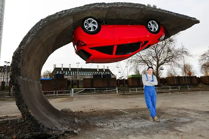 A Car And Its Parking Space