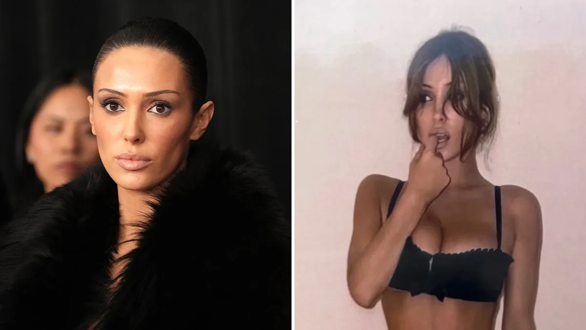Bianca Censori Turns Heads In A Barely-There Black Lingerie Set That Reveals Almost Everything