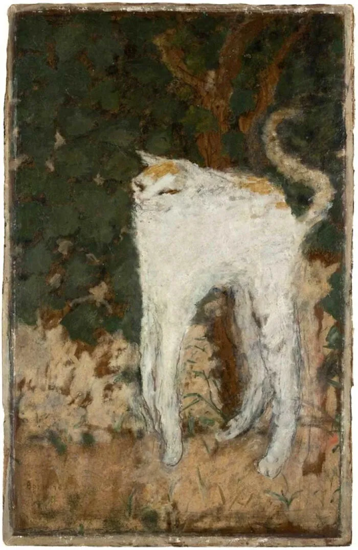 The White Cat By Pierre Bonnard, 1894, Musée D’orsay, Paris