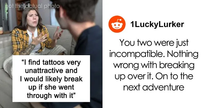 Woman Gets Tattoos Knowing Her Boyfriend Would Leave, Then Acts Shocked When He Actually Does