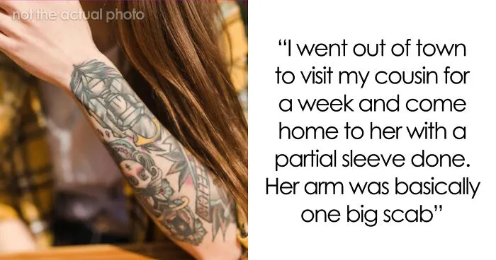 Woman Gets Tattoos Knowing Her Boyfriend Would Leave, Then Acts Shocked When He Actually Does