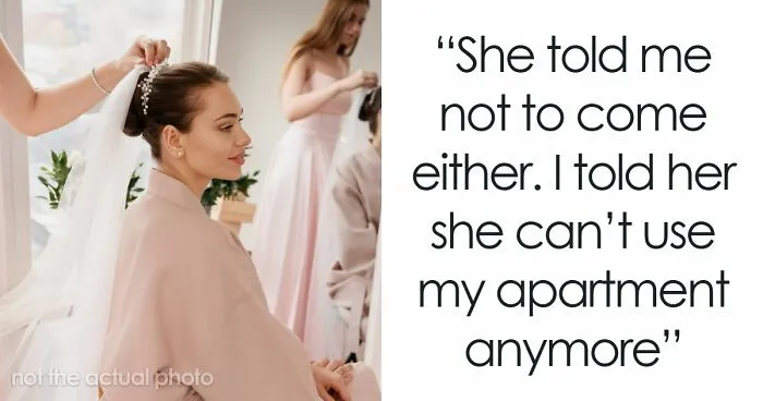 Bride Cuts Sibling From Wedding, Parents Still Expect Them To Make Her Big Day More Convenient