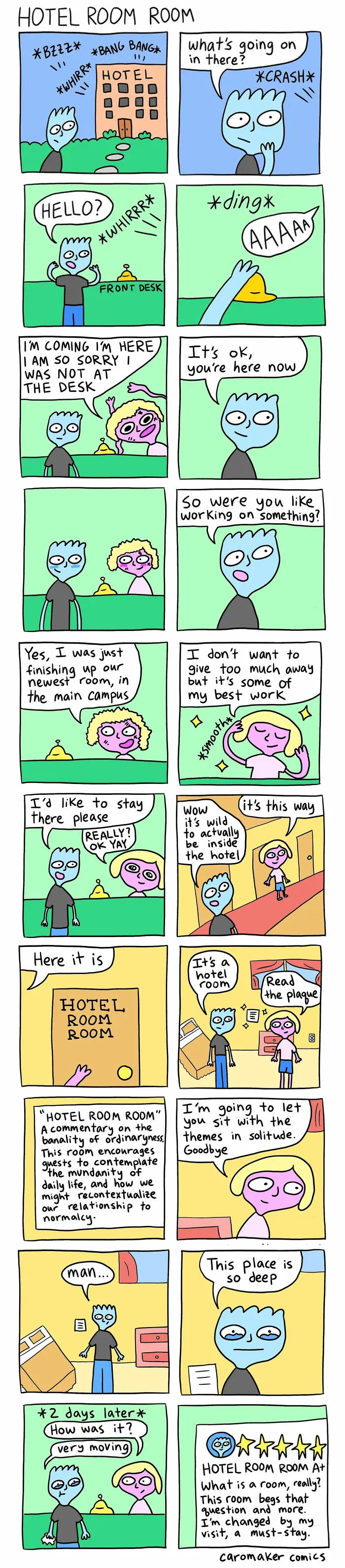 23 Colorful Comics By This Artist, Filled With Strange Ideas And Unexpected Punchlines