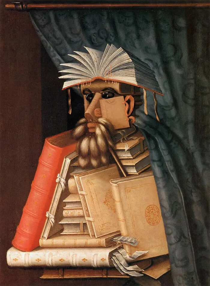 The Librarian By Giuseppe Arcimboldo, About 1566, Skokloster Castle, Sweden