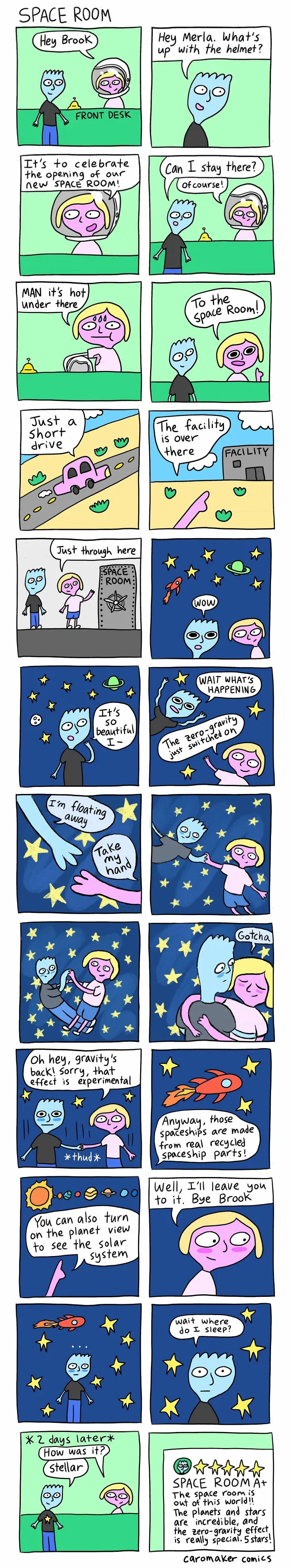 23 Colorful Comics By This Artist, Filled With Strange Ideas And Unexpected Punchlines