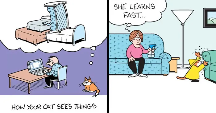 29 New Comics By Mark Parisi That Show How Cats Come Up With All The Mischief They Get Up To