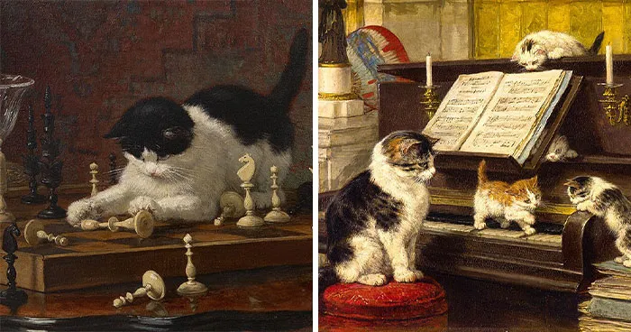 40 Cat Paintings By Henriëtte Ronner-Knip That Prove We Always Wanted To Record Cats Being Cute