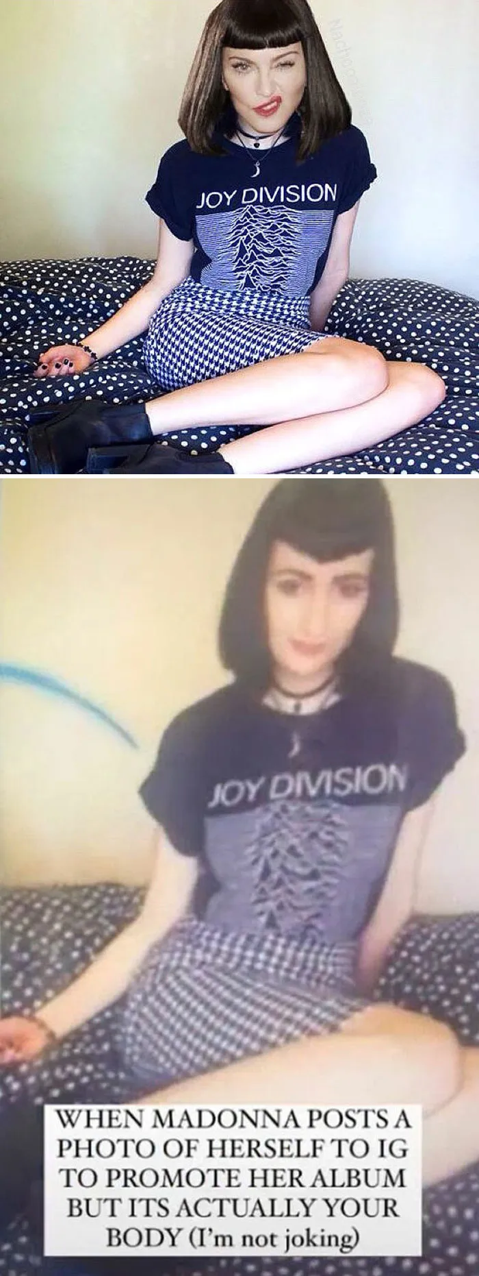 Madonna Called Out For Photoshopping Her Face Onto A Fan’s Body