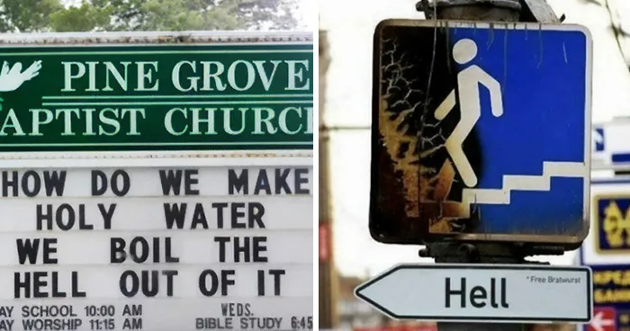 89 Ridiculously Funny Signs That Deliver Maximum Entertainment As They’re So Random 