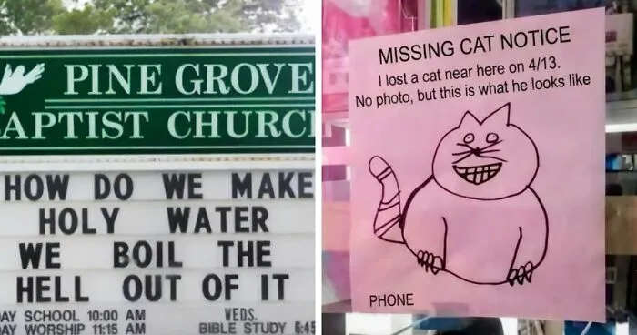 89 Chaotic Signs Spotted In The Wild That Made People Question Reality