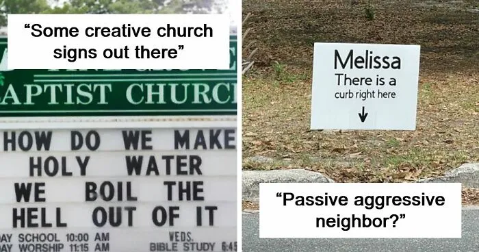 89 Chaotic Signs Spotted In The Wild That Made People Question Reality