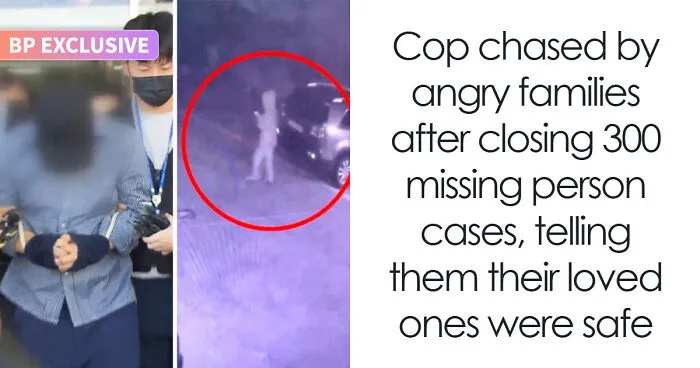 Cop Chased By Angry Families After Closing 300 Missing Person Cases, Telling Them Their Loved Ones Were Safe