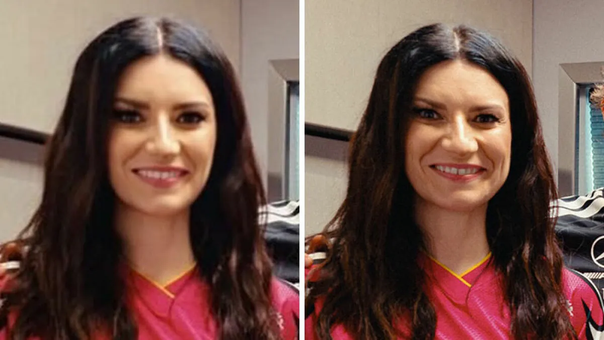 Laura Pausini Caught In A Case Of Instagram Versus Reality After Fans Compare Her Recent Photo To The Original