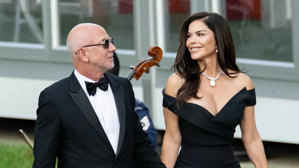 'Botox Barbie' Lauren Sanchez Faces Damning Backlash Over Plunging State Dinner Dress And Massive Diamonds