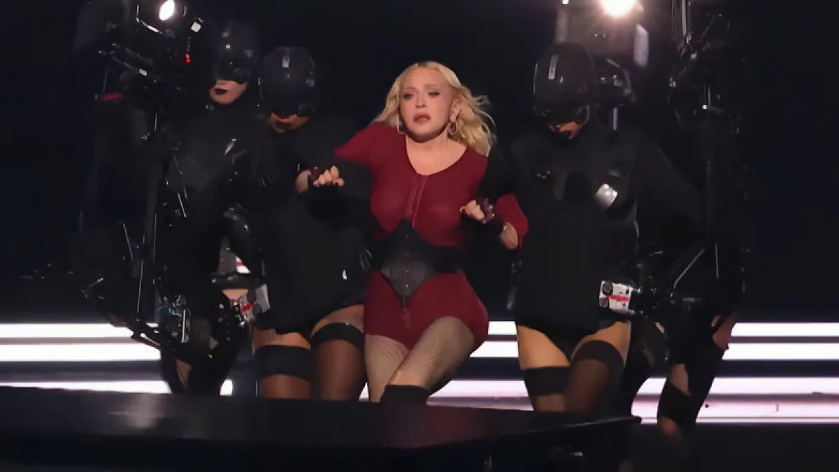 "Looks Like She Was In Pain": Madonna, 68, Sparks Concern At "Dated" VMAs As She Appears To Struggle On Stage
