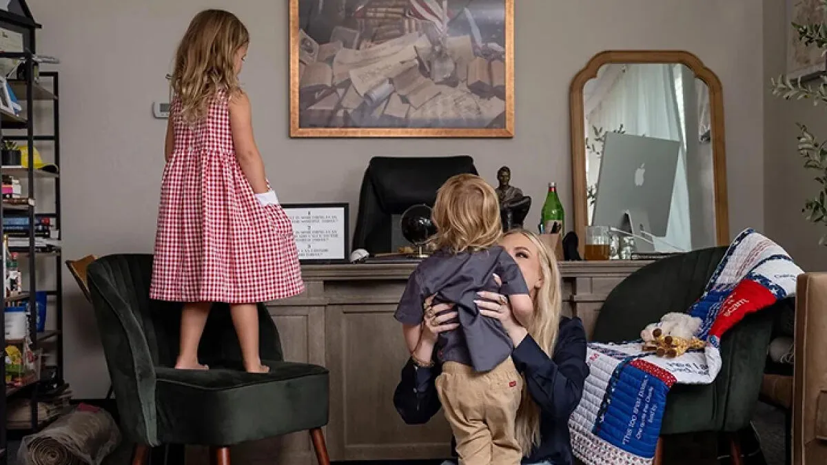 "Whole Scene Is Disturbing": Subtle Details In New Erika Kirk Photo Spark Theories Of "Subliminal Messaging"