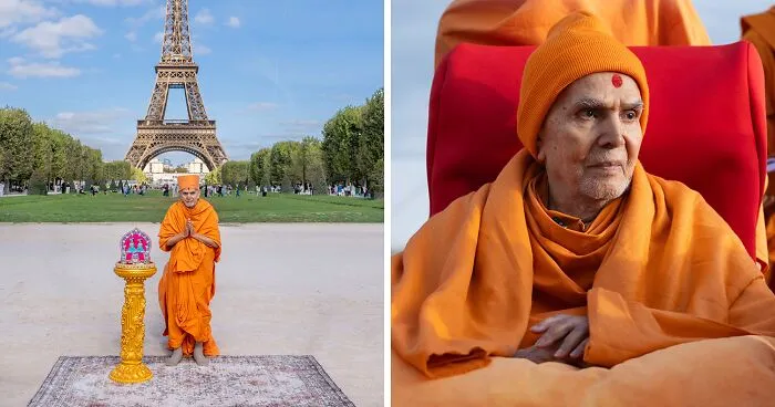Eiffel Tower Closed Amid Outrage After Visiting Hindu Guru Demands Women Be "Made Invisible" And Management Complies