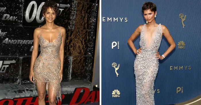 Halle Berry Breaks Silence On Zendaya's Emmy Looks After Comparisons