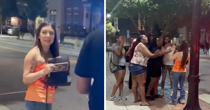 Woman Thinks She Can Boldly Hurl N-Word On Street, But Quickly Learns Actions Have Consequences