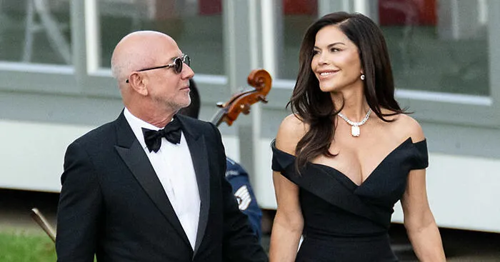 'Botox Barbie' Lauren Sanchez Faces Damning Backlash Over Plunging State Dinner Dress And Massive Diamonds
