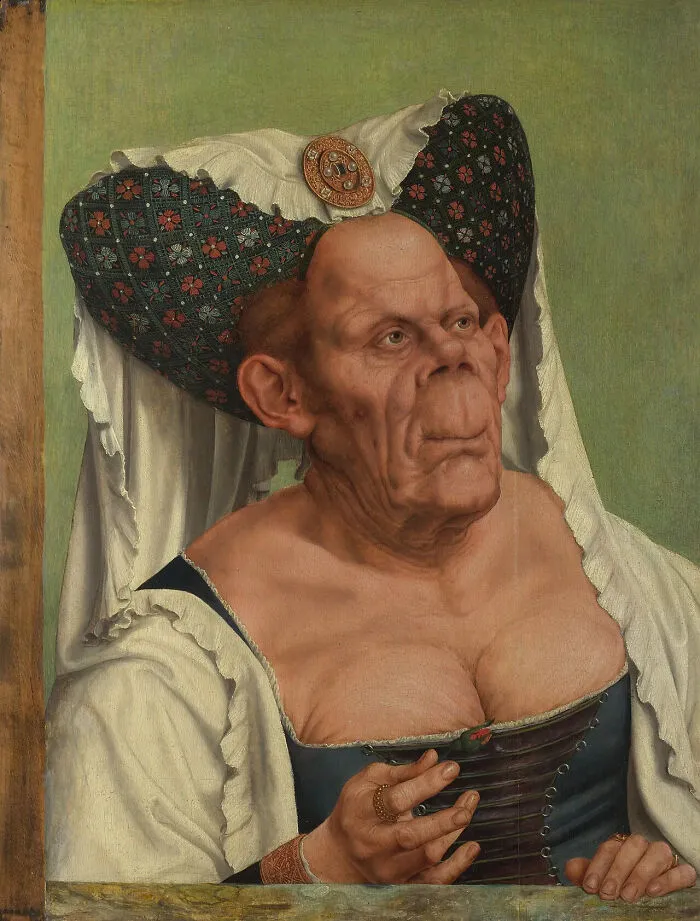 The Ugly Duchess By Quentin Massys, About 1513, National Gallery, London