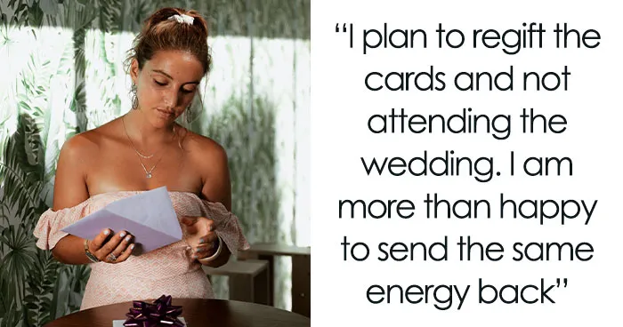 Bride Won’t Let Cousin Steal Her Thunder, Then Finds Used Gift Cards In Her Wedding Envelope